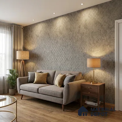88455-4 | 5 Meter x 42 Inch PVC Patterned Look Wallpaper - 57 Sq. Ft. | Minimum 15% wastage during installation