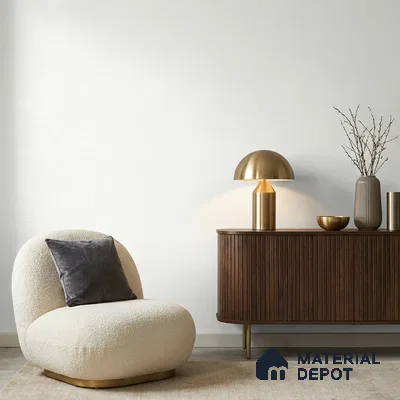 19053-1 | White Soft Texture PVC Textured Wallpaper - 5 Meter x 42 Inch, 57 Sq. Ft. (Min. 15% Wastage)