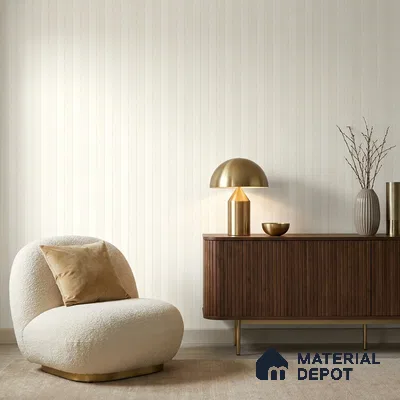5117-4 | 5 Meter x 42 Inch PVC Stripes Look Wallpaper - 57 Sq. Ft. | Minimum 15% wastage during installation