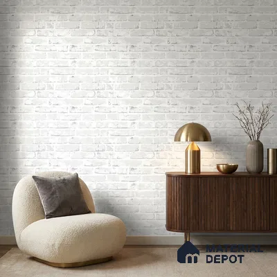 70137-2 | 5 Meter x 42 Inch PVC Brick Look Wallpaper - 57 Sq. Ft. | Minimum 15% wastage during installation