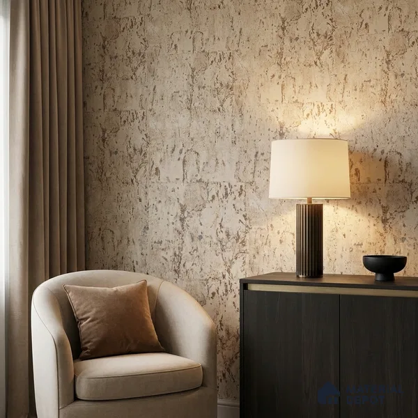 19000-3 | 5 Meter x 42 Inch PVC Patterned Look Wallpaper - 57 Sq. Ft. | Minimum 15% wastage during installation