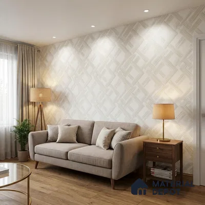 88492-1 | 5 Meter x 42 Inch PVC Abstract Look Wallpaper - 57 Sq. Ft. | Minimum 15% wastage during installation