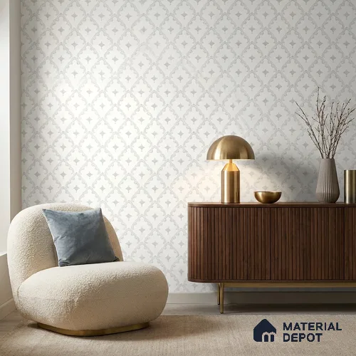 88448-1 | 5 Meter x 42 Inch PVC Patterned Look Wallpaper - 57 Sq. Ft. | Minimum 15% wastage during installation