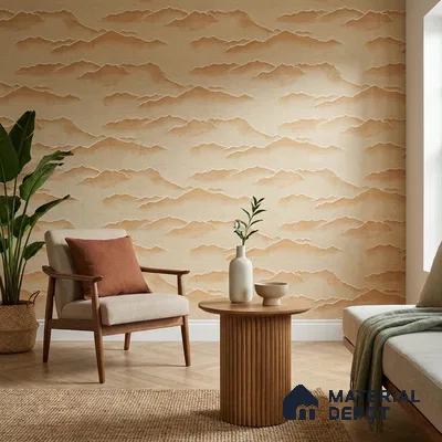 81278-2 | 5 Meter x 42 Inch PVC Patterned Look Wallpaper - 57 Sq. Ft. | Minimum 15% wastage during installation