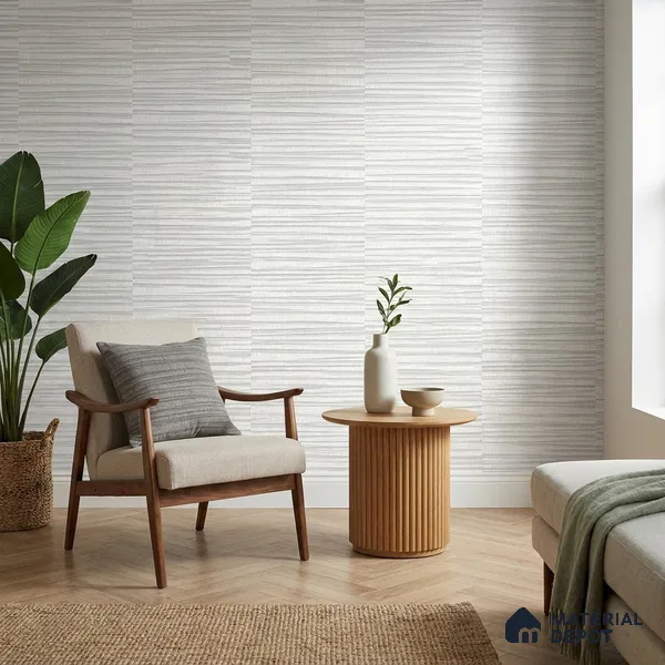 81283-1 | 5 Meter x 42 Inch PVC Patterned Look Wallpaper - 57 Sq. Ft. | Minimum 15% wastage during installation