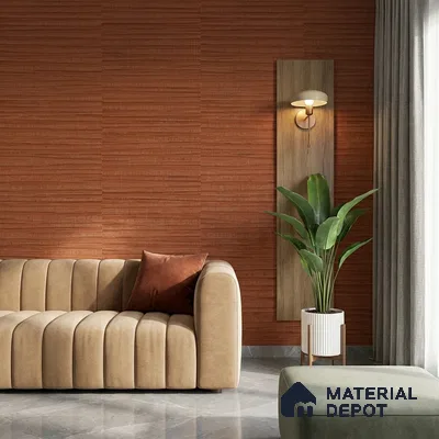 81283-4 | 5 Meter x 42 Inch PVC Patterned Look Wallpaper - 57 Sq. Ft. | Minimum 15% wastage during installation