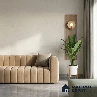 81285-1 | 5 Meter x 42 Inch PVC Plain Look Wallpaper - 57 Sq. Ft. | Minimum 10% wastage during installation