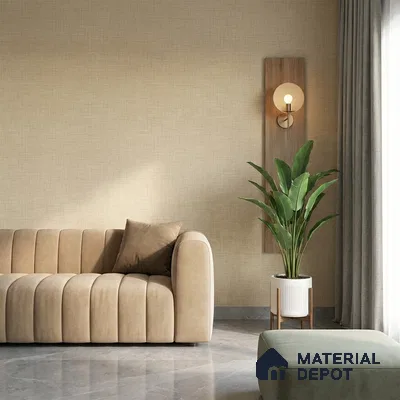 81285-4 | 5 Meter x 42 Inch PVC Plain Look Wallpaper - 57 Sq. Ft. | Minimum 10% wastage during installation