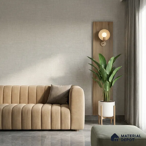 81285-5 | 5 Meter x 42 Inch PVC Plain Look Wallpaper - 57 Sq. Ft. | Minimum 10% wastage during installation