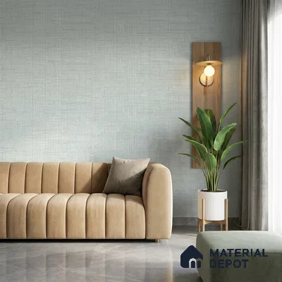 81285-6 | 5 Meter x 42 Inch PVC Plain Look Wallpaper - 57 Sq. Ft. | Minimum 10% wastage during installation