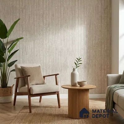 81287-3 | 5 Meter x 42 Inch PVC Texture Look Wallpaper - 57 Sq. Ft. | Minimum 15% wastage during installation