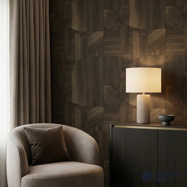 81289-4 | 5 Meter x 42 Inch PVC Patterned Look Wallpaper - 57 Sq. Ft. | Minimum 15% wastage during installation