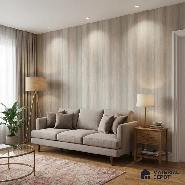 81291-4 | 5 Meter x 42 Inch PVC Texture Look Wallpaper - 57 Sq. Ft. | Minimum 15% wastage during installation