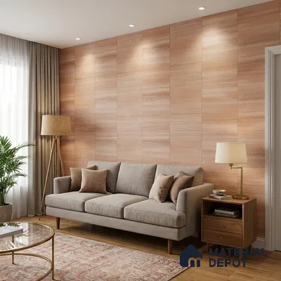 81292-3 | 5 Meter x 42 Inch PVC Patterned Look Wallpaper - 57 Sq. Ft. | Minimum 15% wastage during installation