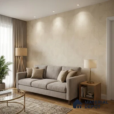 81293-1 | 5 Meter x 42 Inch PVC Geometric Look Wallpaper - 57 Sq. Ft. | Minimum 15% wastage during installation