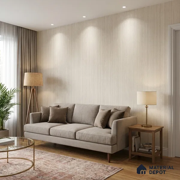 81294-1 | 5 Meter x 42 Inch PVC Patterned Look Wallpaper - 57 Sq. Ft. | Minimum 15% wastage during installation