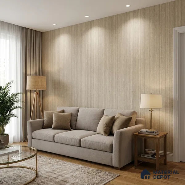 81294-5 | 5 Meter x 42 Inch PVC Patterned Look Wallpaper - 57 Sq. Ft. | Minimum 15% wastage during installation