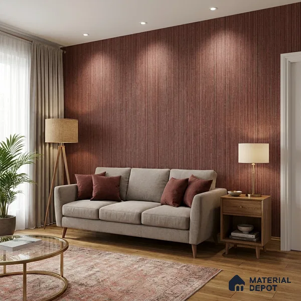 81294-7 | 5 Meter x 42 Inch PVC Patterned Look Wallpaper - 57 Sq. Ft. | Minimum 15% wastage during installation