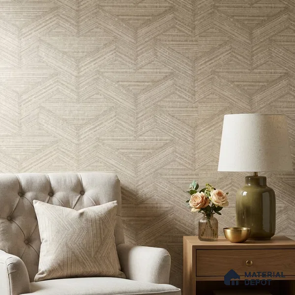 81295-3 | 5 Meter x 42 Inch PVC Patterned Look Wallpaper - 57 Sq. Ft. | Minimum 15% wastage during installation