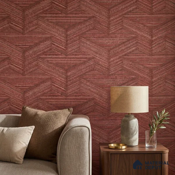 81295-4 | 5 Meter x 42 Inch PVC Patterned Look Wallpaper - 57 Sq. Ft. | Minimum 15% wastage during installation