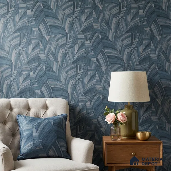 81296-5 | 5 Meter x 42 Inch PVC Patterned Look Wallpaper - 57 Sq. Ft. | Minimum 15% wastage during installation