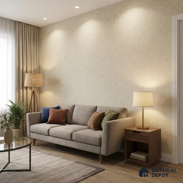74023-2 | 5 Meter x 42 Inch PVC Texture Look Wallpaper - 57 Sq. Ft. | Minimum 15% wastage during installation