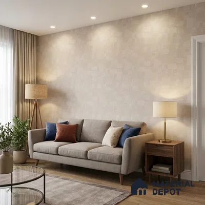 74021-1 | 5 Meter x 42 Inch PVC Texture Look Wallpaper - 57 Sq. Ft. | Minimum 15% wastage during installation