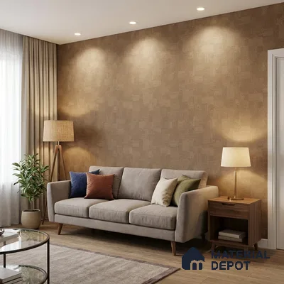 74021-3 | 5 Meter x 42 Inch PVC Texture Look Wallpaper - 57 Sq. Ft. | Minimum 15% wastage during installation