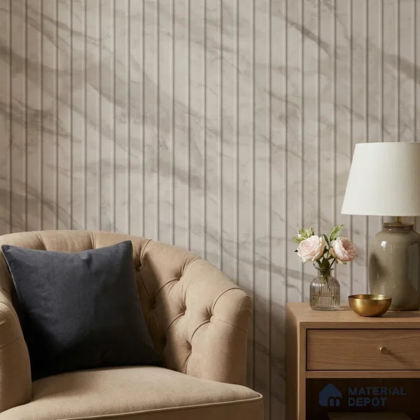 74031-3 | 5 Meter x 42 Inch PVC Patterned Look Wallpaper - 57 Sq. Ft. | Minimum 15% wastage during installation