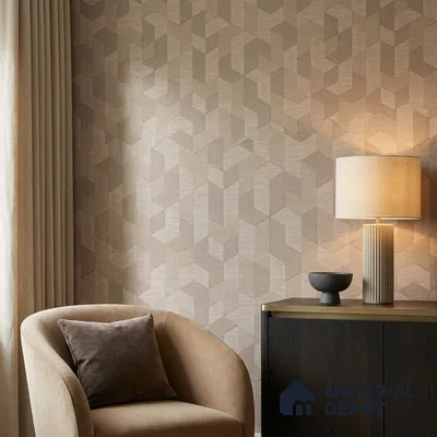 74027-3 | 5 Meter x 42 Inch PVC Patterned Look Wallpaper - 57 Sq. Ft. | Minimum 15% wastage during installation