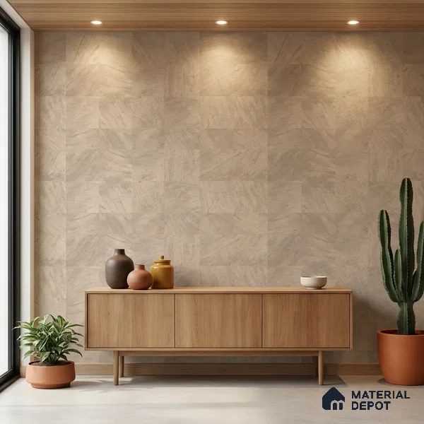 74020-1 | 5 Meter x 42 Inch PVC Texture Look Wallpaper - 57 Sq. Ft. | Minimum 15% wastage during installation