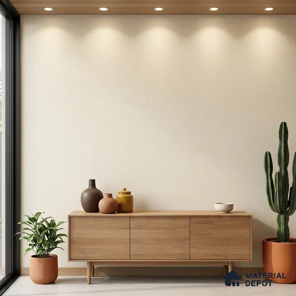 74025-3 | 5 Meter x 42 Inch PVC Plain Look Wallpaper - 57 Sq. Ft. | Minimum 10% wastage during installation