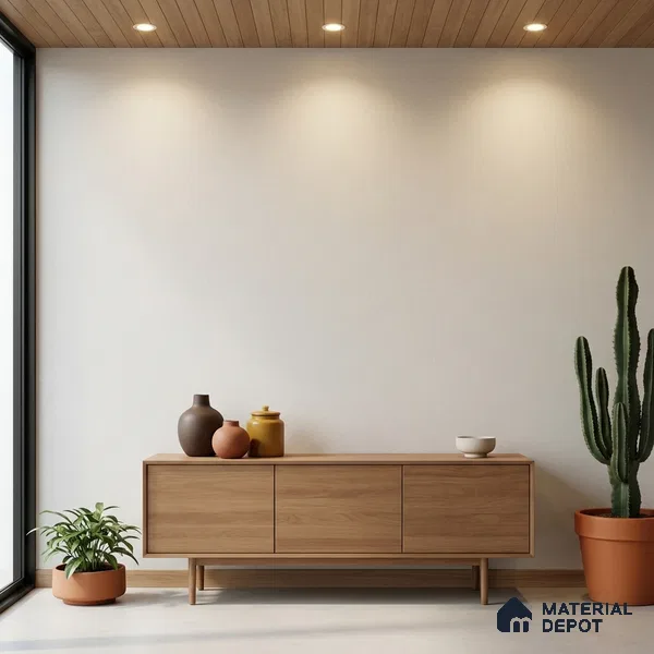 74030-1 | 5 Meter x 42 Inch PVC Plain Look Wallpaper - 57 Sq. Ft. | Minimum 10% wastage during installation