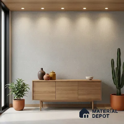 74030-2 | 5 Meter x 42 Inch PVC Plain Look Wallpaper - 57 Sq. Ft. | Minimum 10% wastage during installation