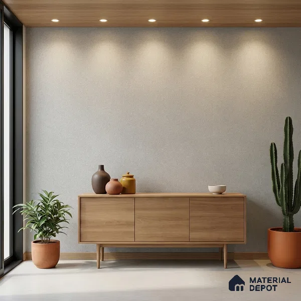 74030-2 | 5 Meter x 42 Inch PVC Plain Look Wallpaper - 57 Sq. Ft. | Minimum 10% wastage during installation