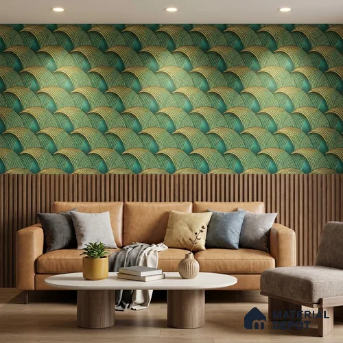 TC 701 | 5 Meter x 42 Inch  Patterned Look Wallpaper - 57 Sq. Ft.