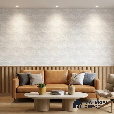 TC 702 | 5 Meter x 42 Inch  Patterned Look Wallpaper - 57 Sq. Ft.