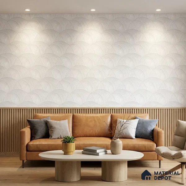 TC 702 | 5 Meter x 42 Inch  Patterned Look Wallpaper - 57 Sq. Ft.