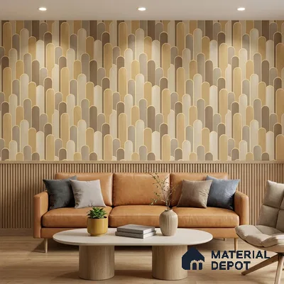 TC 704 | 5 Meter x 42 Inch  Patterned Look Wallpaper - 57 Sq. Ft.