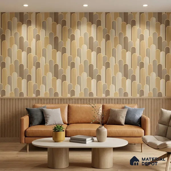 TC 704 | 5 Meter x 42 Inch Patterned Look Wallpaper - 57 Sq. Ft.