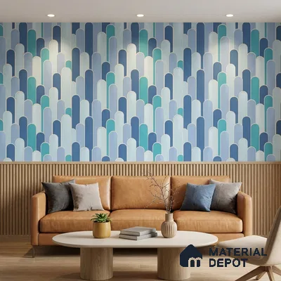 TC 705 | 5 Meter x 42 Inch  Patterned Look Wallpaper - 57 Sq. Ft.