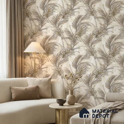 TC 733 | 5 Meter x 42 Inch  Florals Look Wallpaper - 57 Sq. Ft.