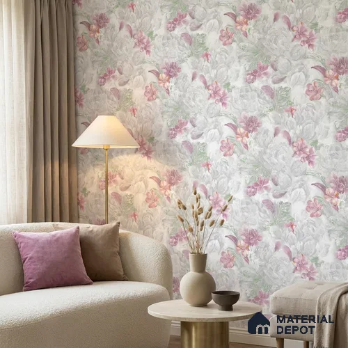 TC 734 | 5 Meter x 42 Inch Florals Look Wallpaper - 57 Sq. Ft.