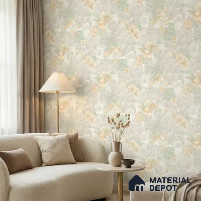 TC 735 | 5 Meter x 42 Inch  Florals Look Wallpaper - 57 Sq. Ft.