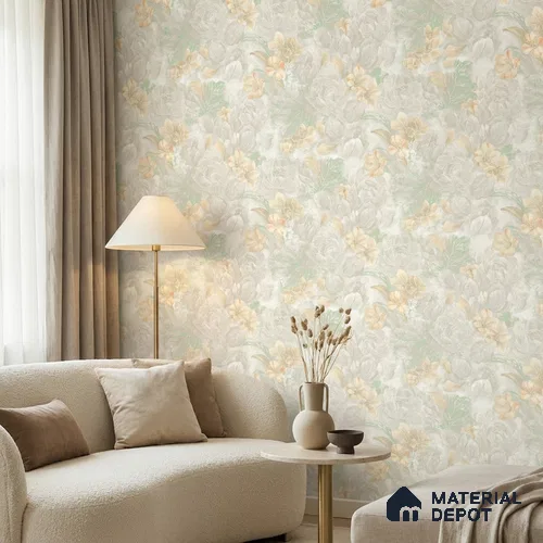TC 735 | 5 Meter x 42 Inch Florals Look Wallpaper - 57 Sq. Ft.