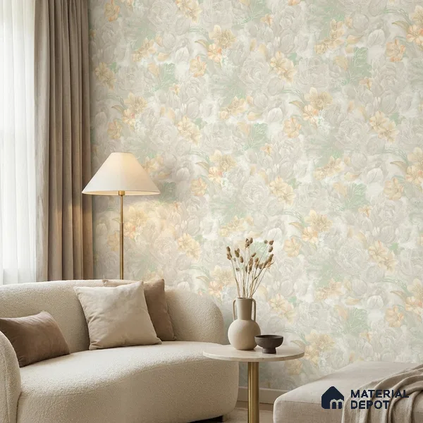 TC 735 | 5 Meter x 42 Inch Florals Look Wallpaper - 57 Sq. Ft.