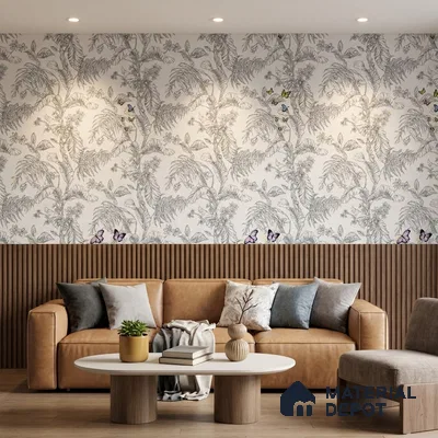 TC 797 | 5 Meter x 42 Inch  Florals Look Wallpaper - 57 Sq. Ft.