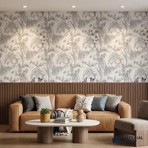 TC 797 | 5 Meter x 42 Inch Florals Look Wallpaper - 57 Sq. Ft.