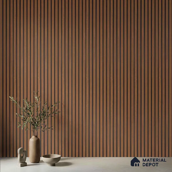 Multi Colour Patterned Look PN 03199 8 ft x 4.9 inch Charcoal Panel - 8 mm | Suitable for Feature Wall, TV Unit & Living Room | Width is Subjected to 5% Variation