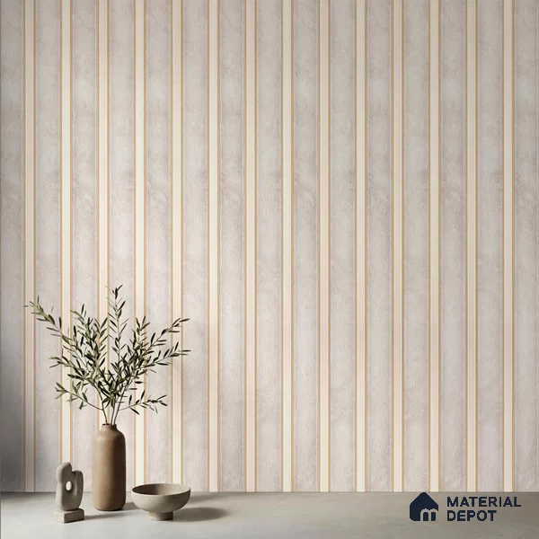 Beige Metallic Look PN 04064 9.5 ft x 4.9 inch Charcoal Panel - 12 mm | Suitable for Feature Wall, TV Unit & Living Room | Width is Subjected to 5% Variation